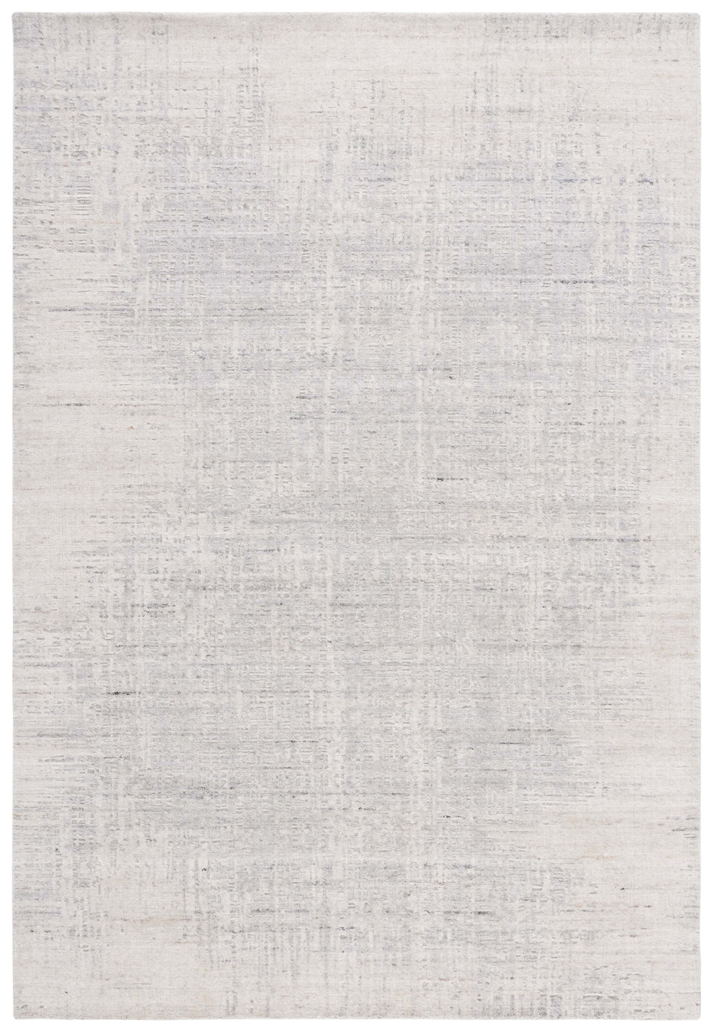 Safavieh Mirage Hand-Loomed Accent Rug 1X1.5 Ft Light Beige Grey – Wool-Viscose-Cotton Blend, Low Pile Cozy Elegance MIR534C-0116