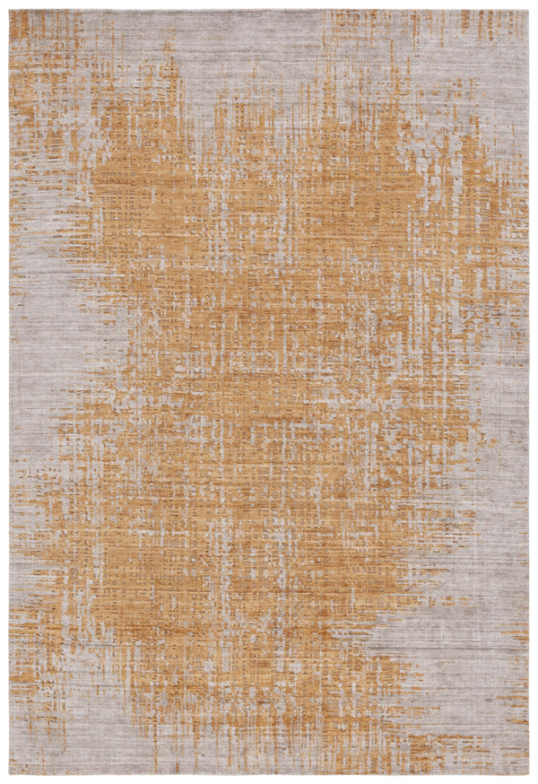 Safavieh Mirage Area Rug - Hand-loomed Ivory And Beige With Abstract Pattern For Modern Elegance And Comfort Grey ,Gold 55% Wool,30% Viscose,15% Cotton Mir534d-6