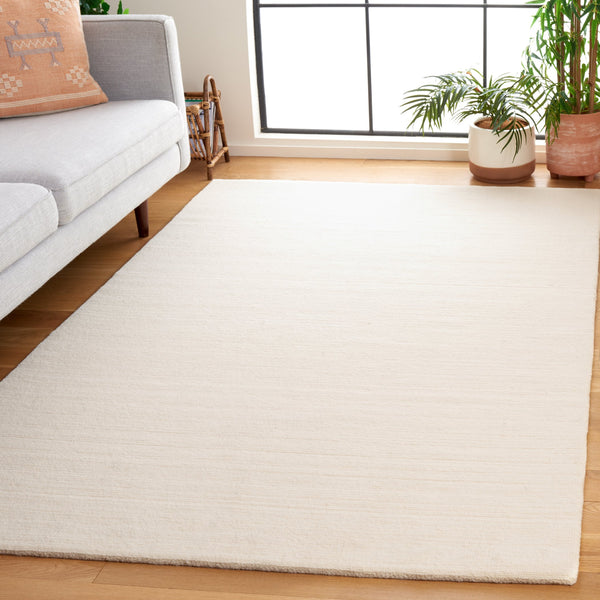Safavieh Mirage Hand Loomed Area Rug - Luxurious Wool-cotton Blend For Modern Elegance In Any Space Ivory 80% Wool,20% Cotton Mir632a-9