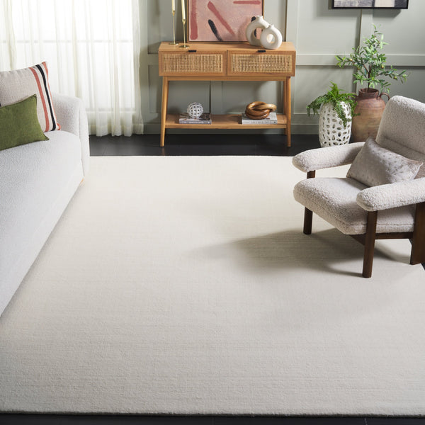 Safavieh Mirage Hand Loomed Area Rug - Luxurious Wool-cotton Blend For Modern Elegance In Any Space Ivory 80% Wool,20% Cotton Mir632a-9