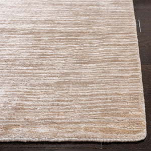 Safavieh Mirage Hand-Loomed Beige Accent Rug 1X1.5 Ft, 3/8" Pile, 80% Viscose 20% Cotton — Low-Profile Luxury Mat MIR635B-0116