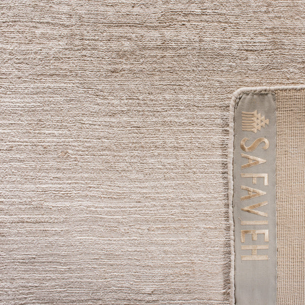 Safavieh Mirage Hand-Loomed Beige Accent Rug 1X1.5 Ft, 3/8" Pile, 80% Viscose 20% Cotton — Low-Profile Luxury Mat MIR635B-0116