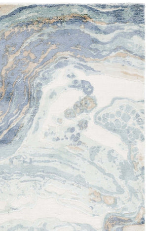 Safavieh Mirage Hand Knotted Viscose Wool Area Rug Marble Inspired Sheen for Living Rooms MIR643M-6
