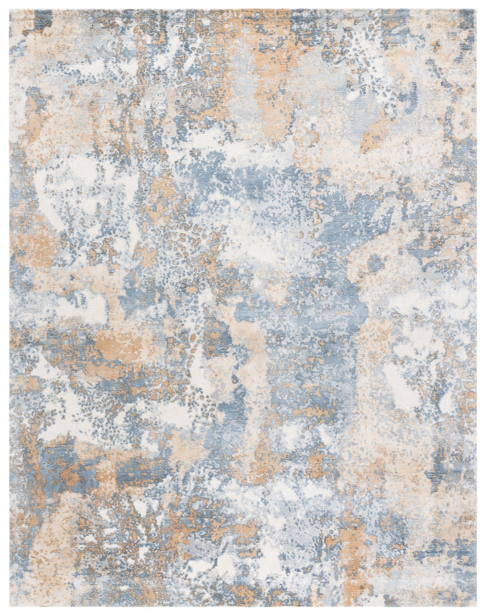 Safavieh Mirage Hand Knotted Area Rug – Luxurious Craftsmanship With Modern Elegance For Your Home Decor Grey ,Ivory 60% Viscose,30% Wool,& 10% Cotton Mir644f-9