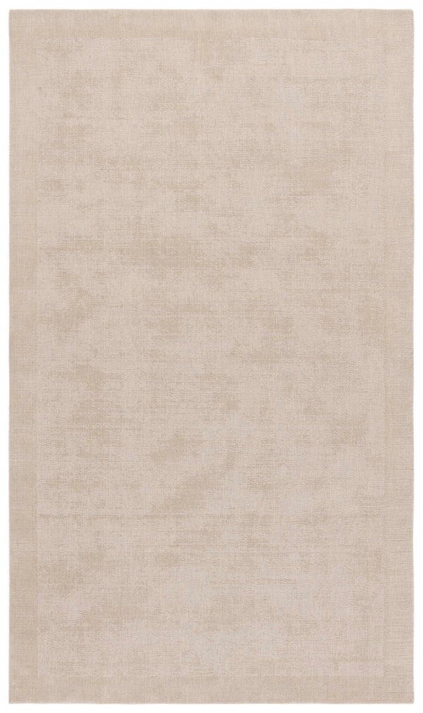 Safavieh Mirage 685A Ivory Hand-Loomed Wool-Cotton Rug 6X9, 3/8" Low Pile — Subtle Tone-On-Tone Texture For Living Rooms MIR685A-6