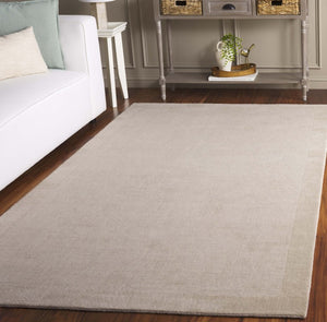 Safavieh Mirage Hand Loomed Wool Cotton Ivory Area Rug Soft Minimalist Living Room Floor Accent MIR685A-5