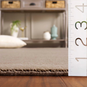 Safavieh Mirage Hand-Loomed Wool Cotton Area Rug Neutral Beige Texture for Living Rooms MIR685B-4