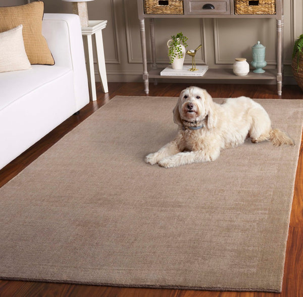 Safavieh Mirage Elegant Hand-loomed Area Rug In Neutral Tones – 9x12 Ft Luxurious Comfort For Your Home Beige 80% Wool & 20% Cotton Mir685b-9