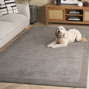 Safavieh Mirage Elegant Hand-loomed Area Rug In Neutral Tones – 9x12 Ft Luxurious Comfort For Your Home Grey 80% Wool & 20% Cotton Mir685f-9