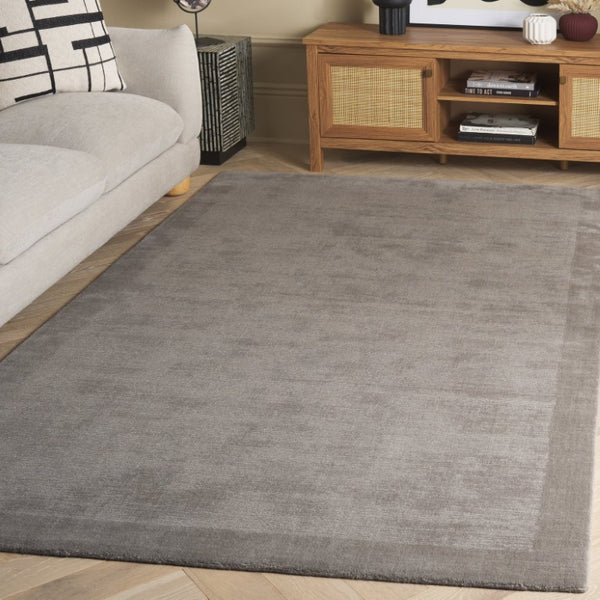 Safavieh Mirage Hand-Loomed Wool Cotton Area Rug Neutral Grey Tonal Shading Modern Living MIR685F-5