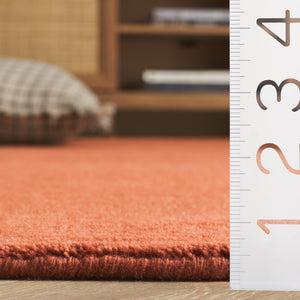 Safavieh Mirage Hand-Loomed Wool Cotton Area Rug Artisan Rust Tones for Living Room Warmth MIR685P-4