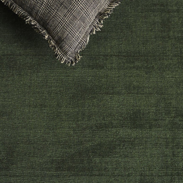 Safavieh Mirage Hand-Loomed Wool Cotton Area Rug Tonal Green Plush Pile Organic Pattern MIR685Y-4