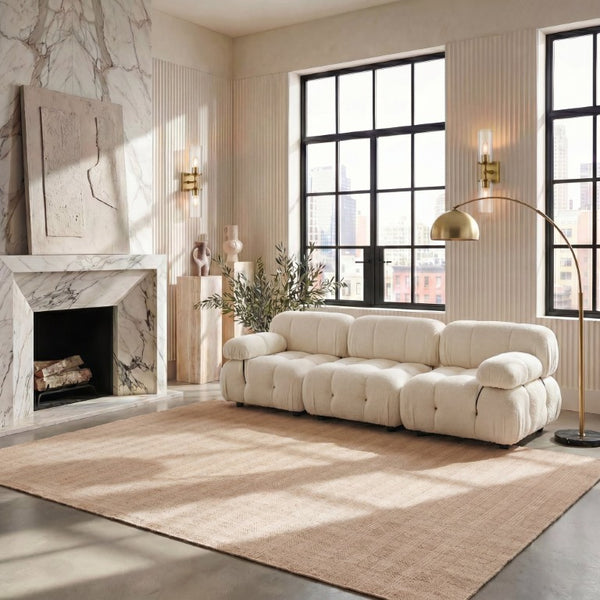 Safavieh Mirage Beige Neutral Tone Area Rug Soft Pile Living Room Floor Accent Decor MIR686B-8