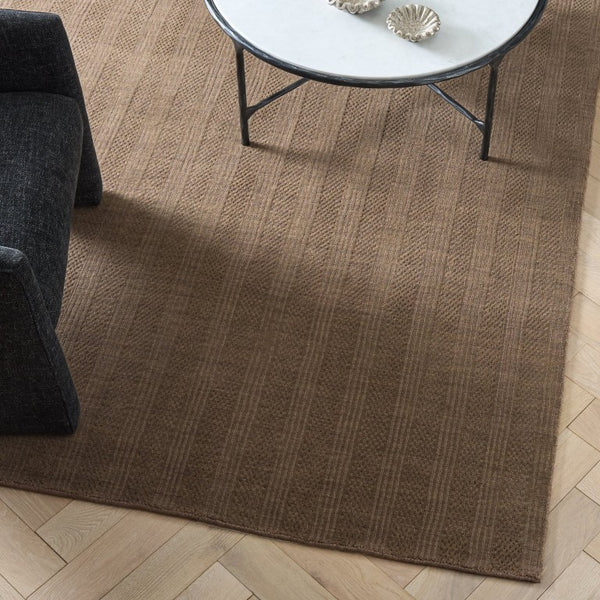 Safavieh Mirage Hand-Loomed Wool Cotton Area Rug Neutral Taupe Artisan Flatweave for Living Rooms MIR686E-6