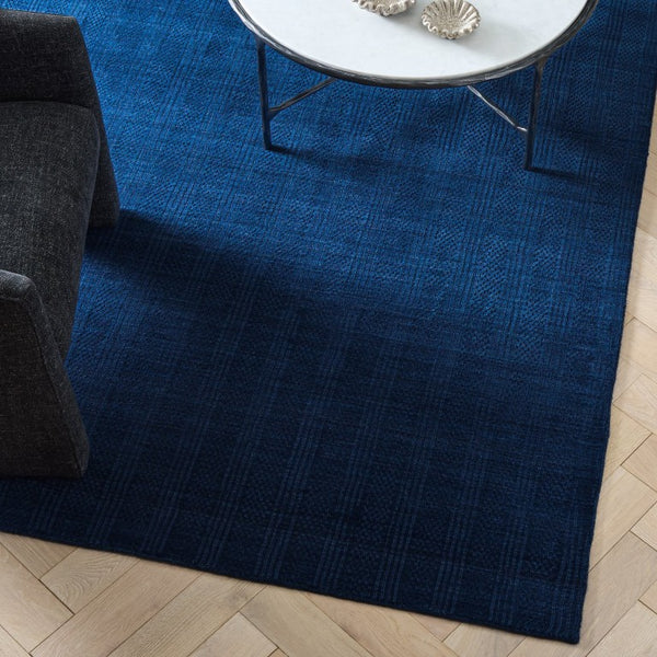 Safavieh Mirage Hand Loomed Wool Blend Area Rug Rich Blue Contemporary Weave for Living Rooms MIR686M-6