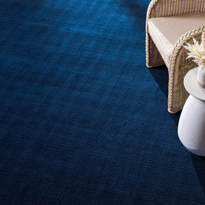 Safavieh Mirage Hand Loomed Wool Cotton Area Rug Artisan Blue Weave for Living Room Floors MIR686M-8