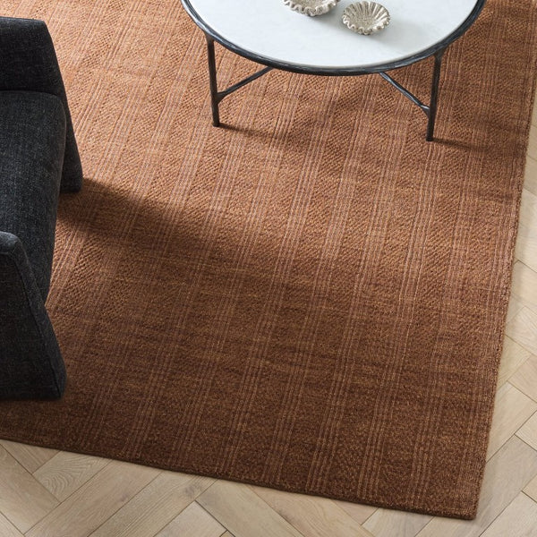 Safavieh Mirage Hand Loomed Wool Cotton Rug Earthy Rust Tone for Living Room or Bedroom MIR686P-6