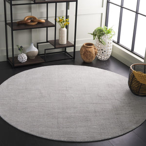 Safavieh Mirage Modern Hand-loomed Area Rug – Timeless Elegance In Soft Grey For Contemporary Spaces Grey 40% Viscose,30% Wool,30% Polyester Mir731f-1822