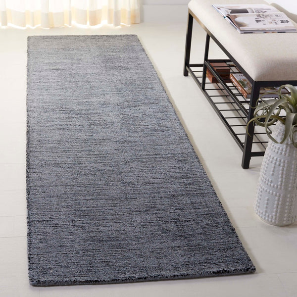 Safavieh Mirage Modern Hand-loomed Area Rug – Timeless Elegance In Soft Grey For Contemporary Spaces Black 40% Viscose,30% Wool,30% Polyester Mir731z-1822