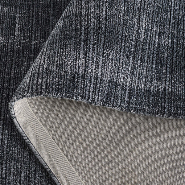 Safavieh Mirage Modern Hand-loomed Area Rug – Timeless Elegance In Soft Grey For Contemporary Spaces Black 40% Viscose,30% Wool,30% Polyester Mir731z-1822