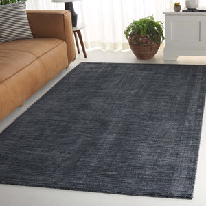 Safavieh Mirage Modern Hand-loomed Area Rug – Timeless Elegance In Soft Grey For Contemporary Spaces Black 40% Viscose,30% Wool,30% Polyester Mir731z-1822