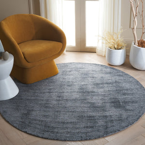 Safavieh Mirage Modern Hand-loomed Area Rug – Timeless Elegance In Soft Grey For Contemporary Spaces Black 40% Viscose,30% Wool,30% Polyester Mir731z-1822