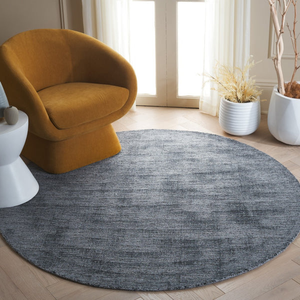 Safavieh Mirage Modern Hand-loomed Area Rug – Timeless Elegance In Soft Grey For Contemporary Spaces Black 40% Viscose,30% Wool,30% Polyester Mir731z-1822