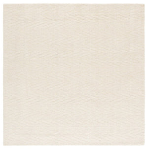 Safavieh Mirage Hand Tufted Ivory Square Area Rug Soft Artisan Pile for Living Room or Bedroom MIR748A-6SQ