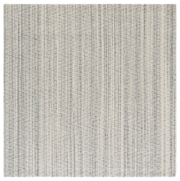 Safavieh Mirage Hand Tufted Square Area Rug in Soft Grey Ivory for Modern Living Spaces MIR748F-6SQ