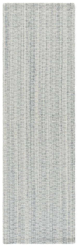 Safavieh Mirage Hand-Tufted Silver Ivory Runner Rug for Hallways and Entryways Low Pile MIR748G-28