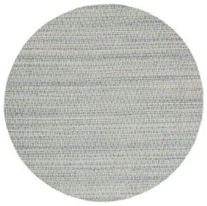 Safavieh Mirage Hand Tufted Round Area Rug Silver Ivory Soft Pile Living Room Accent MIR748G-6R
