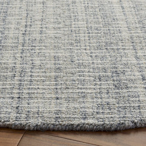 Safavieh Mirage Hand Tufted Round Area Rug Silver Ivory Soft Pile Living Room Accent MIR748G-6R