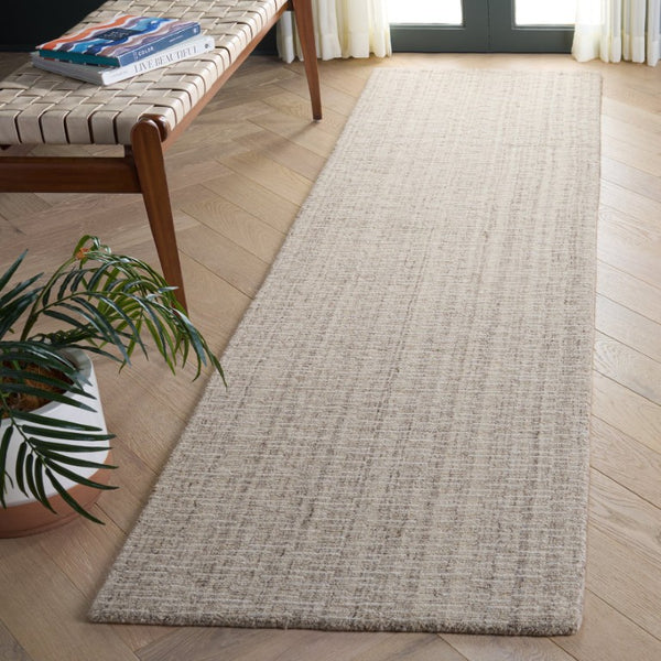 Safavieh Mirage Hand Tufted Neutral Runner Rug Soft Low Pile for Entryways and Hallways MIR748T-28