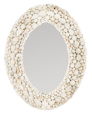 Safavieh Norris Mirror White Mix Shell MIR7504A