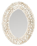 Safavieh Norris Mirror White Mix Shell MIR7504A