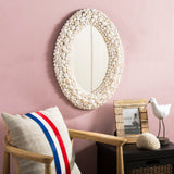 Safavieh Norris Mirror White Mix Shell MIR7504A