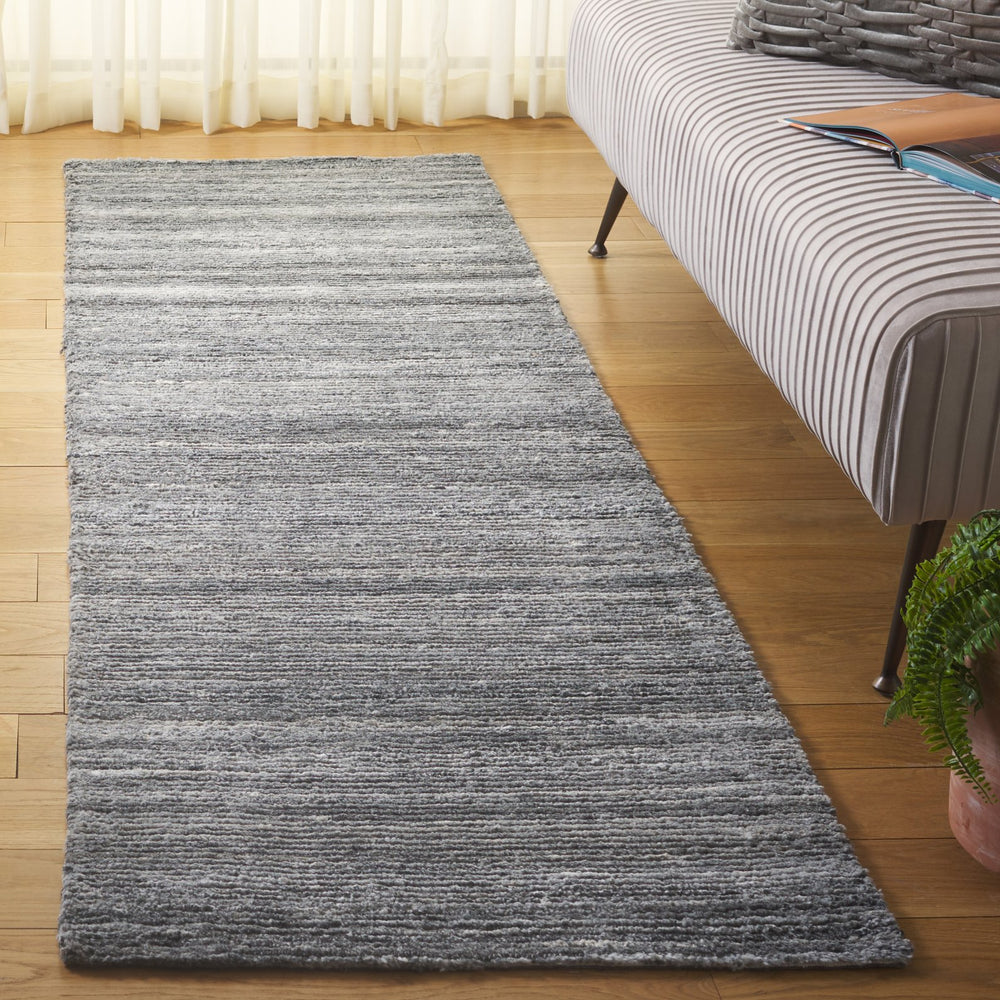 Safavieh Mirage Hand-tufted Runner Rug: Luxurious Eco-friendly Design With Plush Comfort For Any Space Grey Pet Yarn Pile Mir757f-28