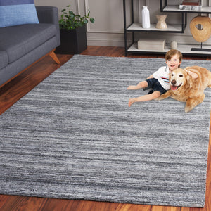 Safavieh Mirage Hand-tufted Runner Rug: Luxurious Eco-friendly Design With Plush Comfort For Any Space Grey Pet Yarn Pile Mir757f-5