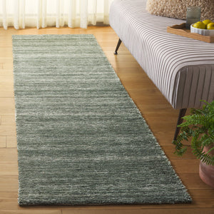Safavieh Mirage Hand-tufted Runner Rug: Luxurious Eco-friendly Design With Plush Comfort For Any Space Green Pet Yarn Pile Mir757y-28