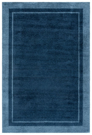 Safavieh Mirage Hand Tufted Viscose Cotton Area Rug Solid Blue Silken Sheen Living Room MIR759M-6