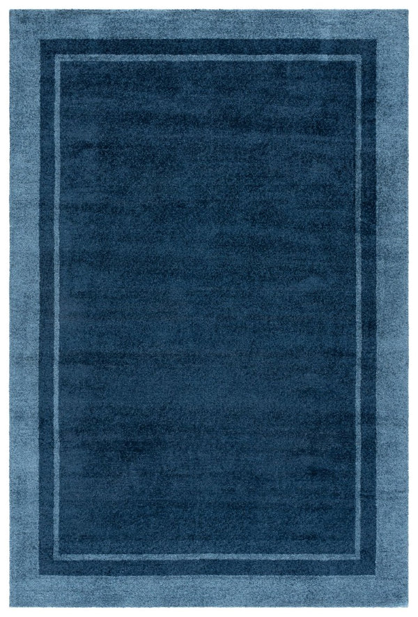 Safavieh Mirage Hand Tufted Viscose Cotton Area Rug Solid Blue Silken Sheen Living Room MIR759M-6