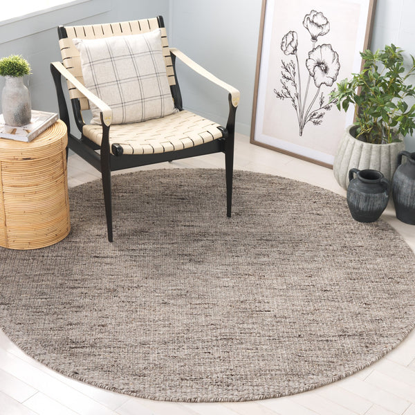 Safavieh Mirage Handwoven Wool Area Rug – Modern Elegance With Timeless Black Accents For Your Home Decor Taupe ,Brown Wool Pile Mir775e-8