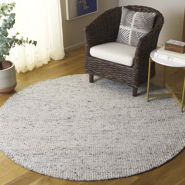 Safavieh Mirage Handwoven Wool Area Rug – Modern Elegance With Timeless Black Accents For Your Home Decor Light Grey ,Black Wool Pile Mir775g-5