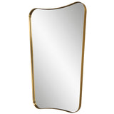 Uttermost Belvoir Brass Mirror 09787 STAINLESS STEEL,MDF,GLASS