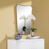 Uttermost Belvoir Brass Mirror 09787 STAINLESS STEEL,MDF,GLASS