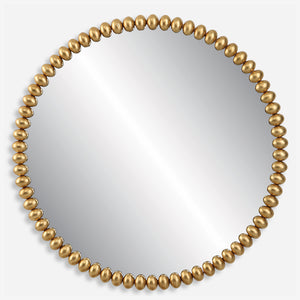 Uttermost Byzantine Round Gold Mirror 09793 MIRROR, IRON, MDF