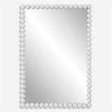 Uttermost Serna White Vanity Mirror 09790 MIRROR, IRON, MDF