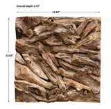 Uttermost Rio Natural Wood Wall Decor 04328 TEAK BRANCH
