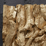 Uttermost Rio Gold Wood Wall Décor 04327 TEAK BRANCH