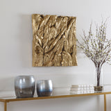 Uttermost Rio Gold Wood Wall Décor 04327 TEAK BRANCH